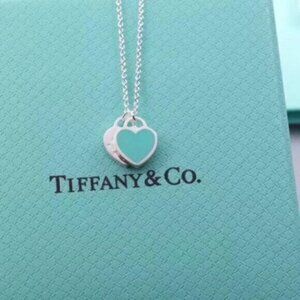 Classic Tiffany Heart Pendant Necklace